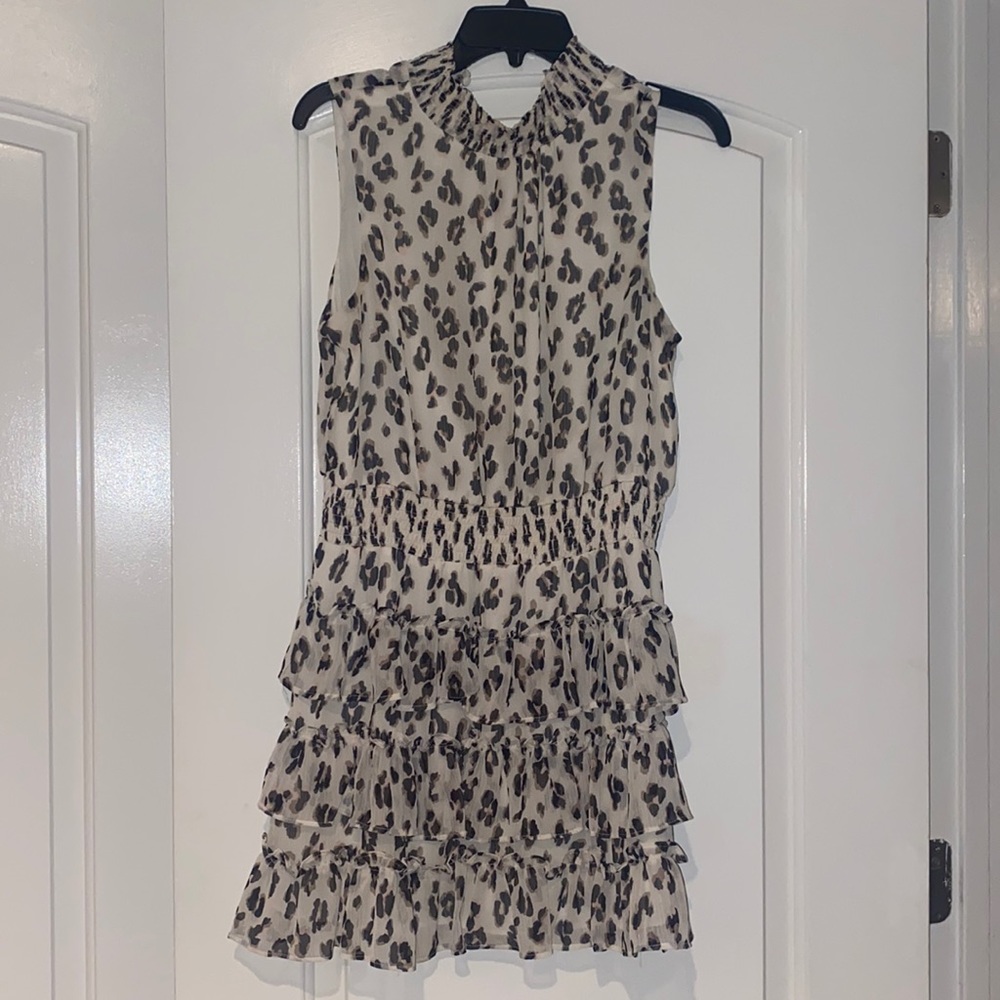 Women’s leopard print dress